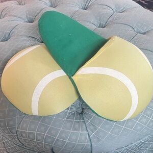 Green and Yellow Tennis Ball Slippers